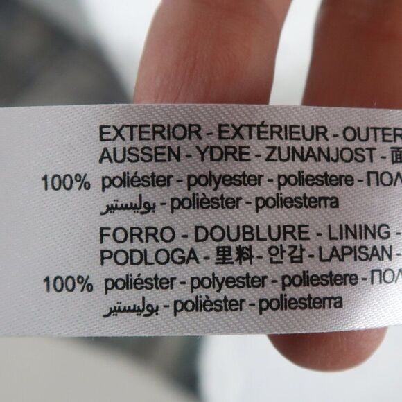 ZARA WHITE TWEED SLEEVELESS PLUNGING NECKLINE 4 BUTTON MINI DRESS SIZE MEDIUM - Picture 3 of 12